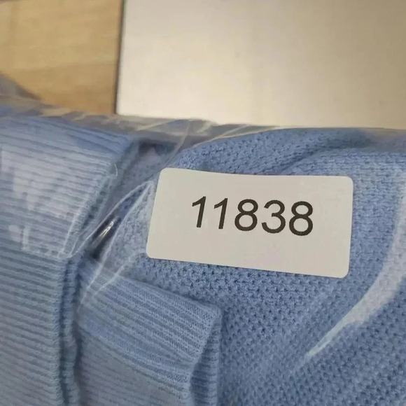 Southern Tide Men's M The Skipjack Light Half-Zip Mock Neck Polo Sweater 29PT - Picture 9 of 9